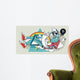 Abstract Graffiti Hipster Wall Decal
