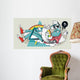 Abstract Graffiti Hipster Wall Decal