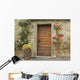 Front Door Decorated with Wall Decal