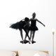 Woman and Little Girl Wall Decal