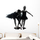 Woman and Little Girl Wall Decal