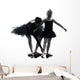 Woman and Little Girl Wall Decal