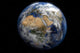 Planet Earth Centered African Wall Decal
