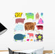 Funny Cows Wall Stickers Wall Decal