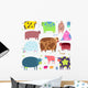 Funny Cows Wall Stickers Wall Decal
