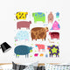 Funny Cows Wall Stickers Wall Decal