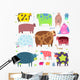 Funny Cows Wall Stickers Wall Decal