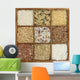 Assorted Rice Wooden Box Wall Decal