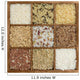 Assorted Rice Wooden Box Wall Decal