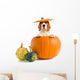 Beagle Pumpkin Wall Decal