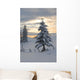 Christmas Tree Winter Wall Decal