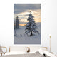 Christmas Tree Winter Wall Decal