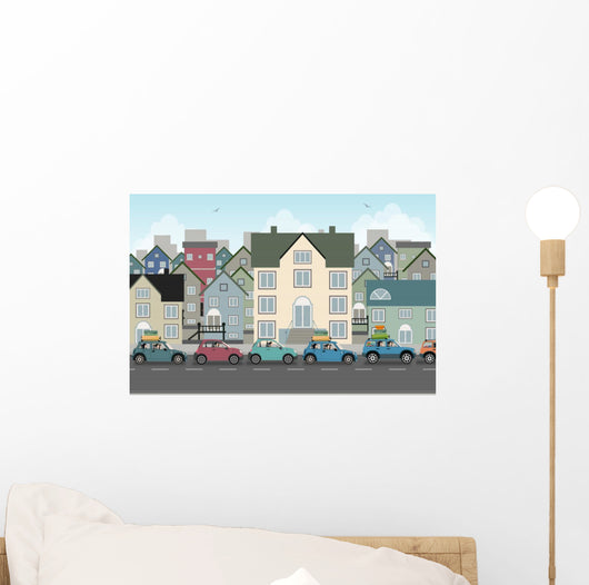 City Car Wall Decal