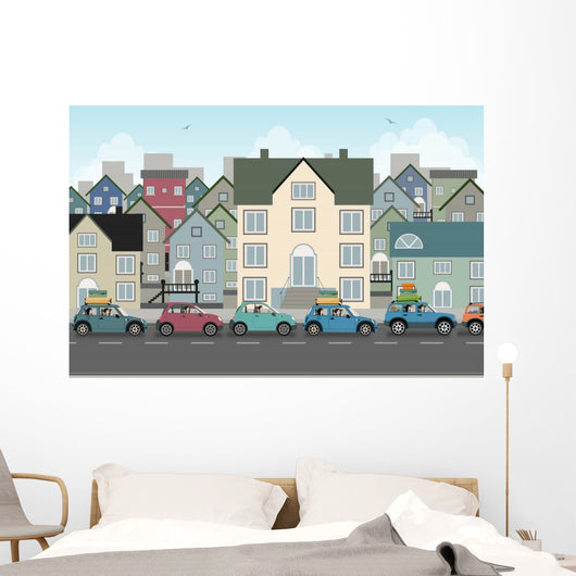 City Car Wall Decal