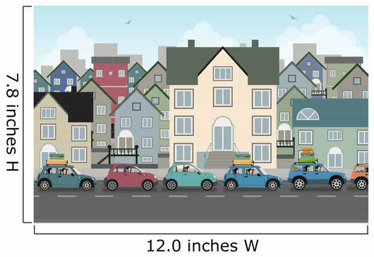 City Car Wall Decal