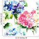 Watercolor Hydrangea Flowers Wall Decal