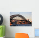 Sidney Harbour Bridge Evening Wall Decal