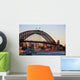 Sidney Harbour Bridge Evening Wall Decal