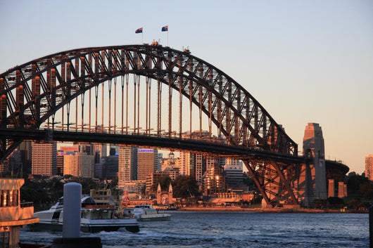 Sidney Harbour Bridge Evening Wall Decal