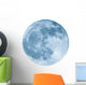 2400mm Blue Full Moon Wall Decal