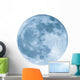 2400mm Blue Full Moon Wall Decal