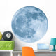 2400mm Blue Full Moon Wall Decal