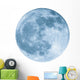 2400mm Blue Full Moon Wall Decal