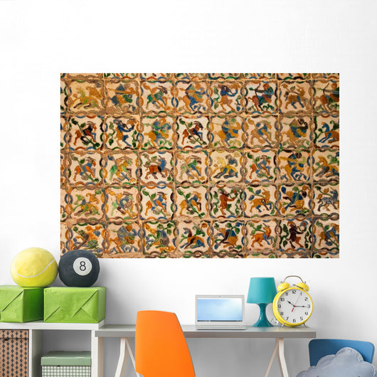 Ceramic Tiles Alcazar Sevilla Wall Decal