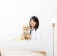 Asian Female Veterinarian Wall Decal