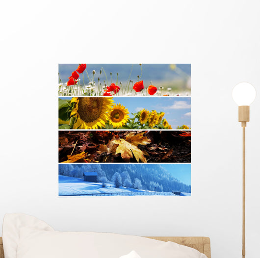 Season Collage Wall Decal