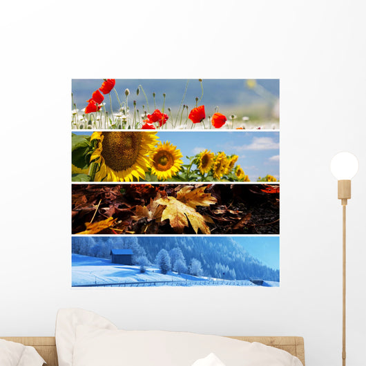 Season Collage Wall Decal