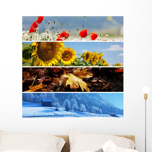 Season Collage Wall Decal