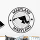 Maryland Stamp Wall Decal