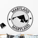 Maryland Stamp Wall Decal