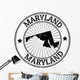 Maryland Stamp Wall Decal
