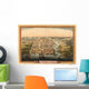 Vintage Saint-Dominique Map Wall Decal