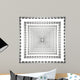 Abstract Gray Wall Decal