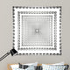 Abstract Gray Wall Decal