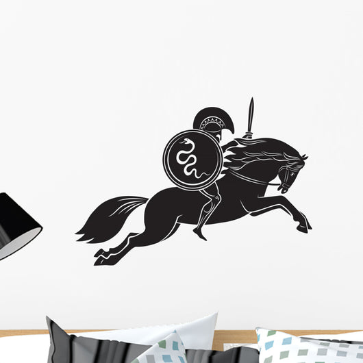 Greek Warrior Wall Decal