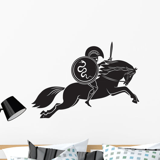 Greek Warrior Wall Decal