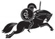 Greek Warrior Wall Decal