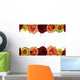 Floral Border Composed Roses Wall Decal