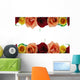 Floral Border Composed Roses Wall Decal