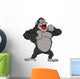 Angry Gorilla Cartoon Wall Decal
