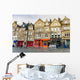 Historic Town Houses and Wall Decal