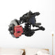 Car Suspension Wall Decal