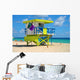 Lifeguard Tower Miami Beach Wall Decal