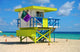 Lifeguard Tower Miami Beach Wall Decal