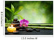 Purple Orchid Candle with Wall Decal