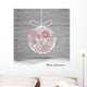 Christmas Ball with Snowflakes Wall Decal